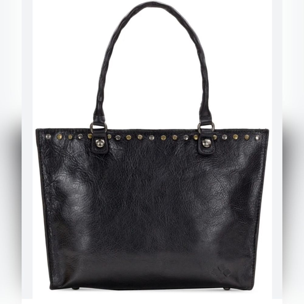 Patricia Nash SatchelโZancona๐คโBlack Leather Tote